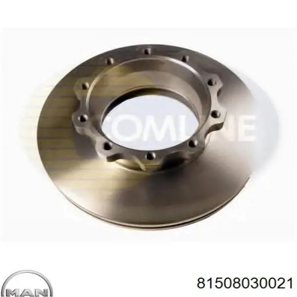 Disco de freno trasero MAN 81508030021 precio, desde 160,93 EUR
