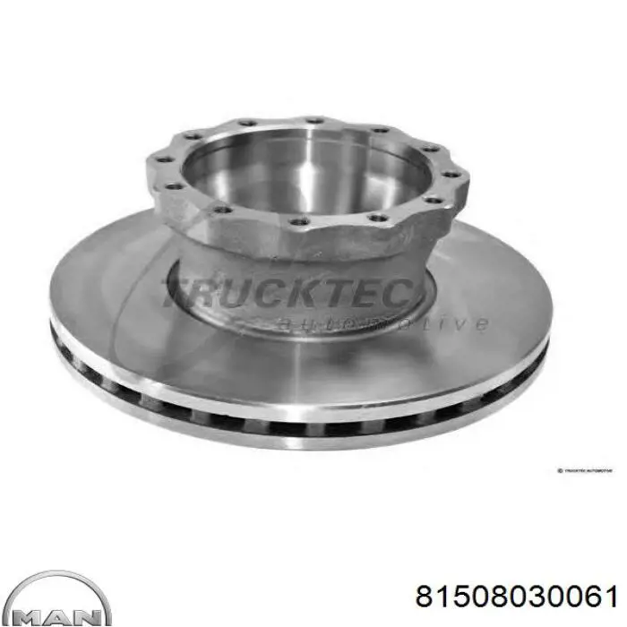 Comprar 81508030061 MAN Disco de freno trasero