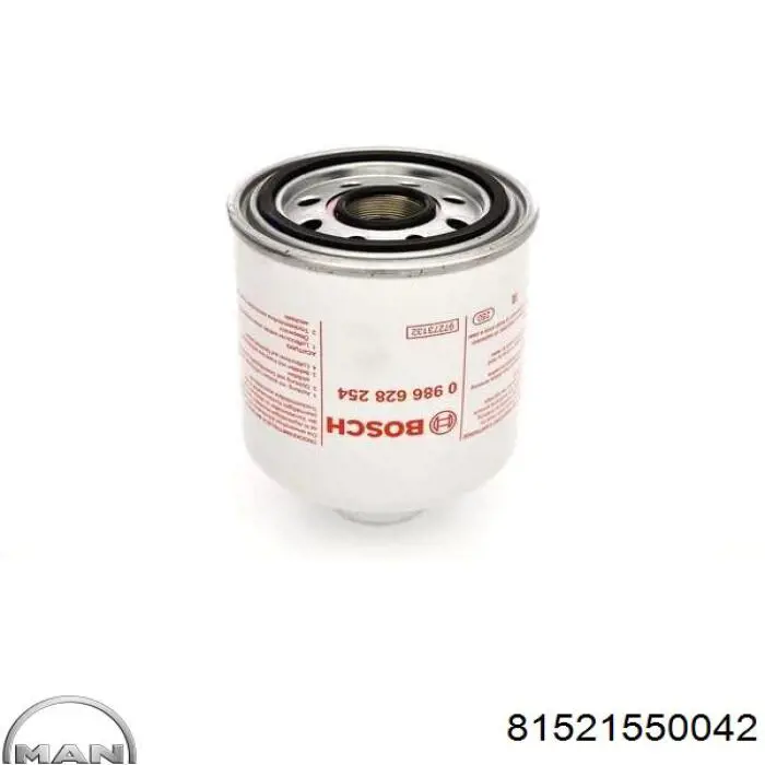 Comprar 81521550042 MAN Filtro del desecador de aire (separador de agua y aceite) (camión)
