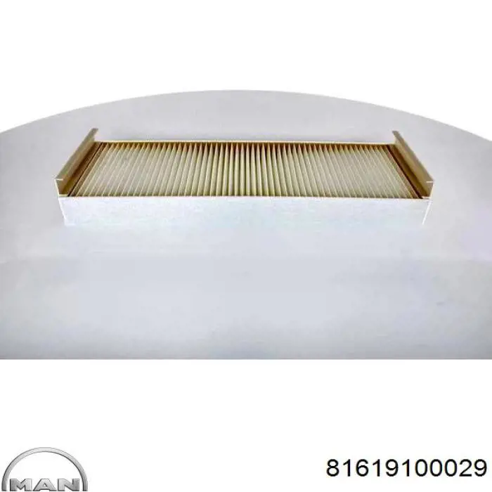 Filtro de cabina MAN 81619100029 precio, desde 12,31 EUR