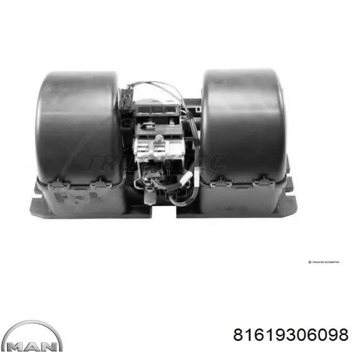 Ventilador habitáculo 81619306098 MAN