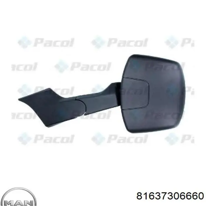 Retrovisor MAN 81637306660 precio, desde 59,38 EUR