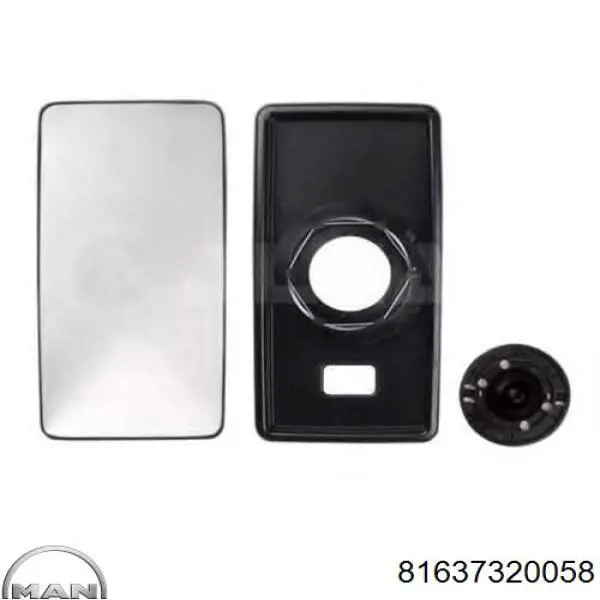 Cubierta de espejo retrovisor izquierdo DAF 1425113 precio, desde 9,15 EUR