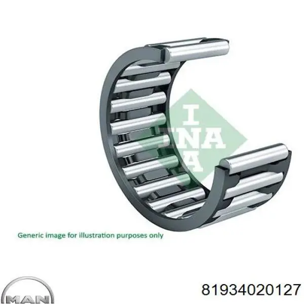 81934020127 MAN rodamiento caja de cambios