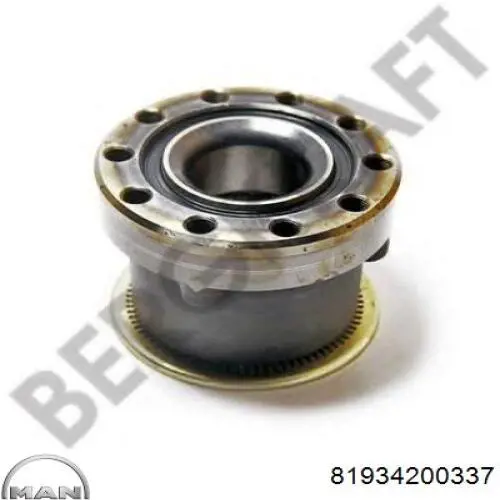 Cojinete de rueda delantero 81934200337 MAN