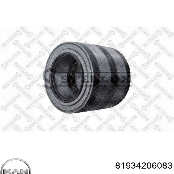 81934206083 MAN Cojinete de cubo delantero/trasero