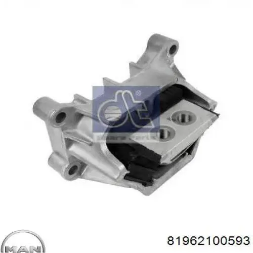 81962100593 MAN soporte de motor trasero