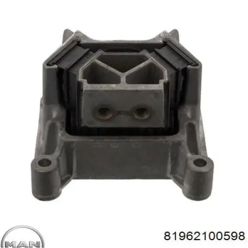 81962100598 MAN Soporte elástico, suspensión del motor, Izquierda / Derecha