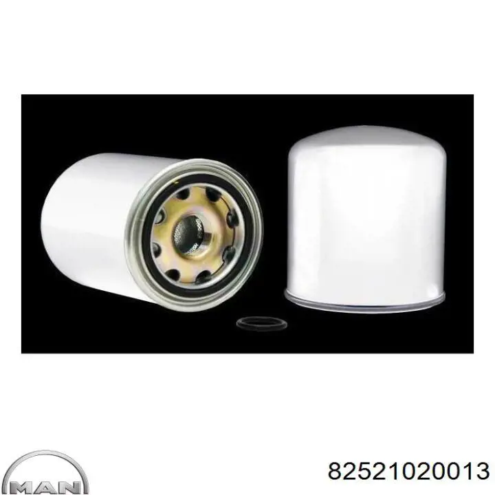 Filtro del desecador de aire (separador de agua y aceite) (camión) 82521020013 MAN