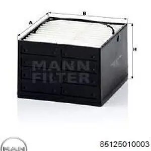 Filtro de combustible 85125010003 MAN