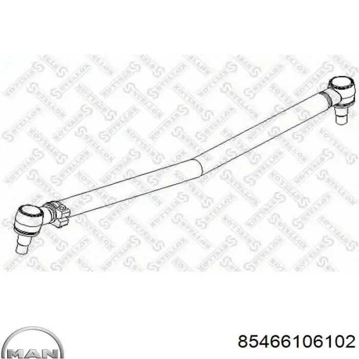 85.46610.6102 MAN barra de dirección longitudinal, eje delantero