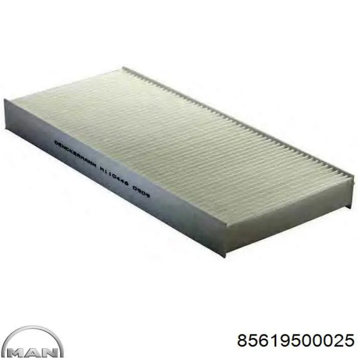 Filtro de cabina MAN 85619500025 precio, desde 12,25 EUR