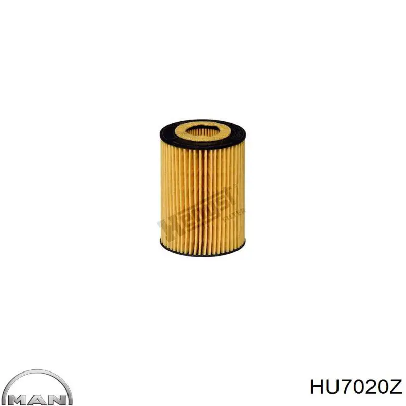 HU7020Z MAN filtro de aceite