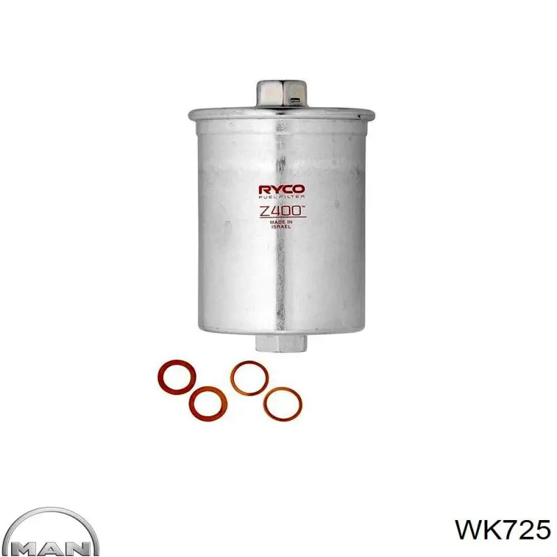WK725 MAN filtro de combustible