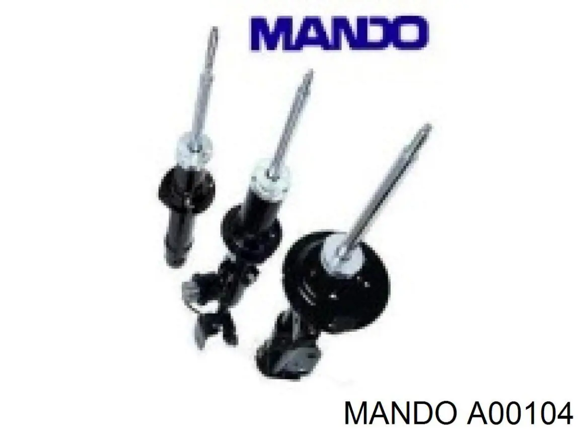 Amortiguador trasero derecho A00104 Mando