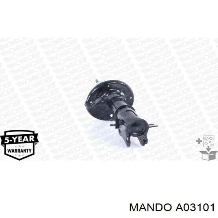 Amortiguador delantero izquierdo A03101 Mando