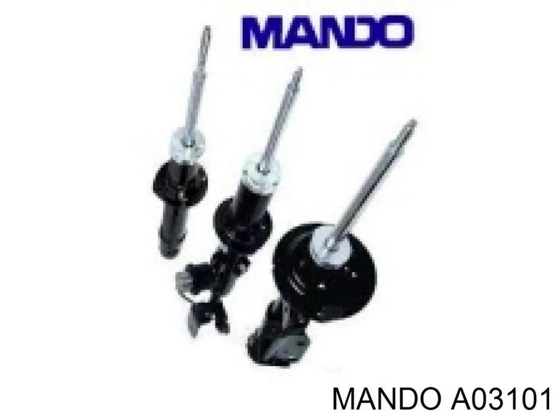 Amortiguador eje delantero izquierda Mando A03101