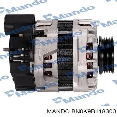 BN0K9B118300 Mando alternador