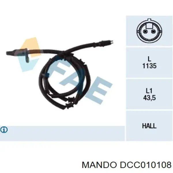 DCC010108 Mando Buje de mangueta trasera