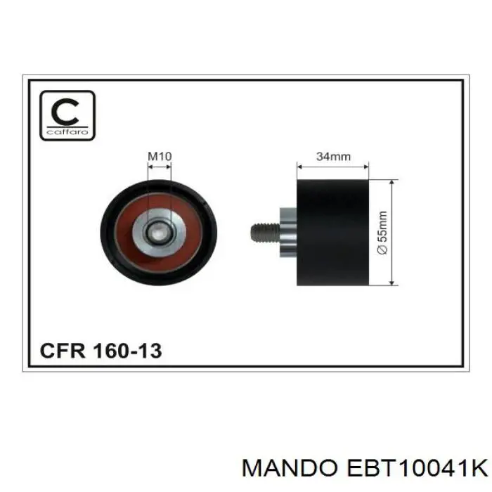 Polea correa distribución Hyundai/Kia 0K55112740 precio, desde 14,40 EUR