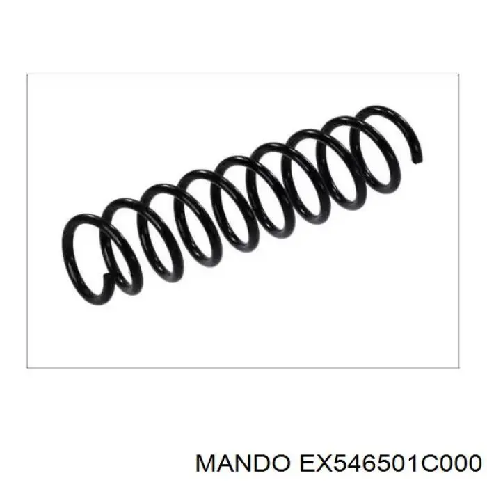 546501C000 Hyundai/Kia amortiguador delantero izquierdo