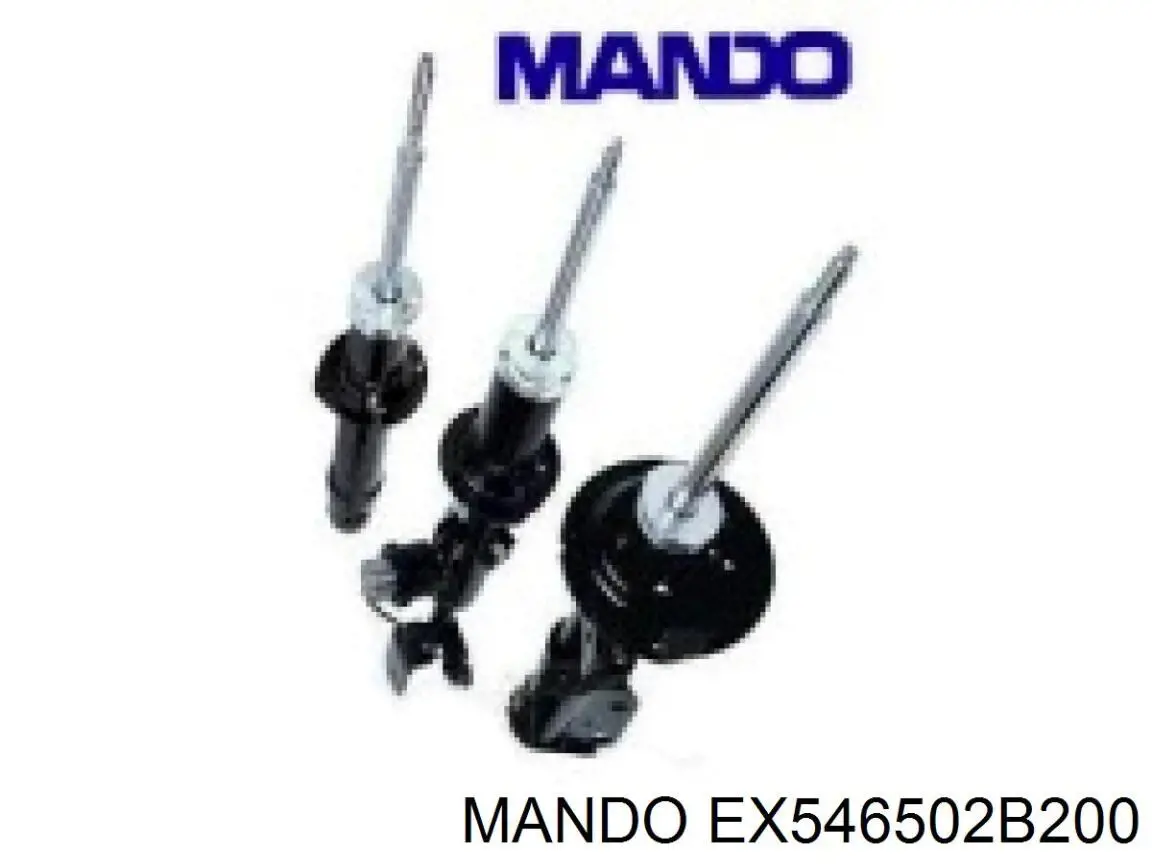 Amortiguador delantero izquierdo EX546502B200 Mando