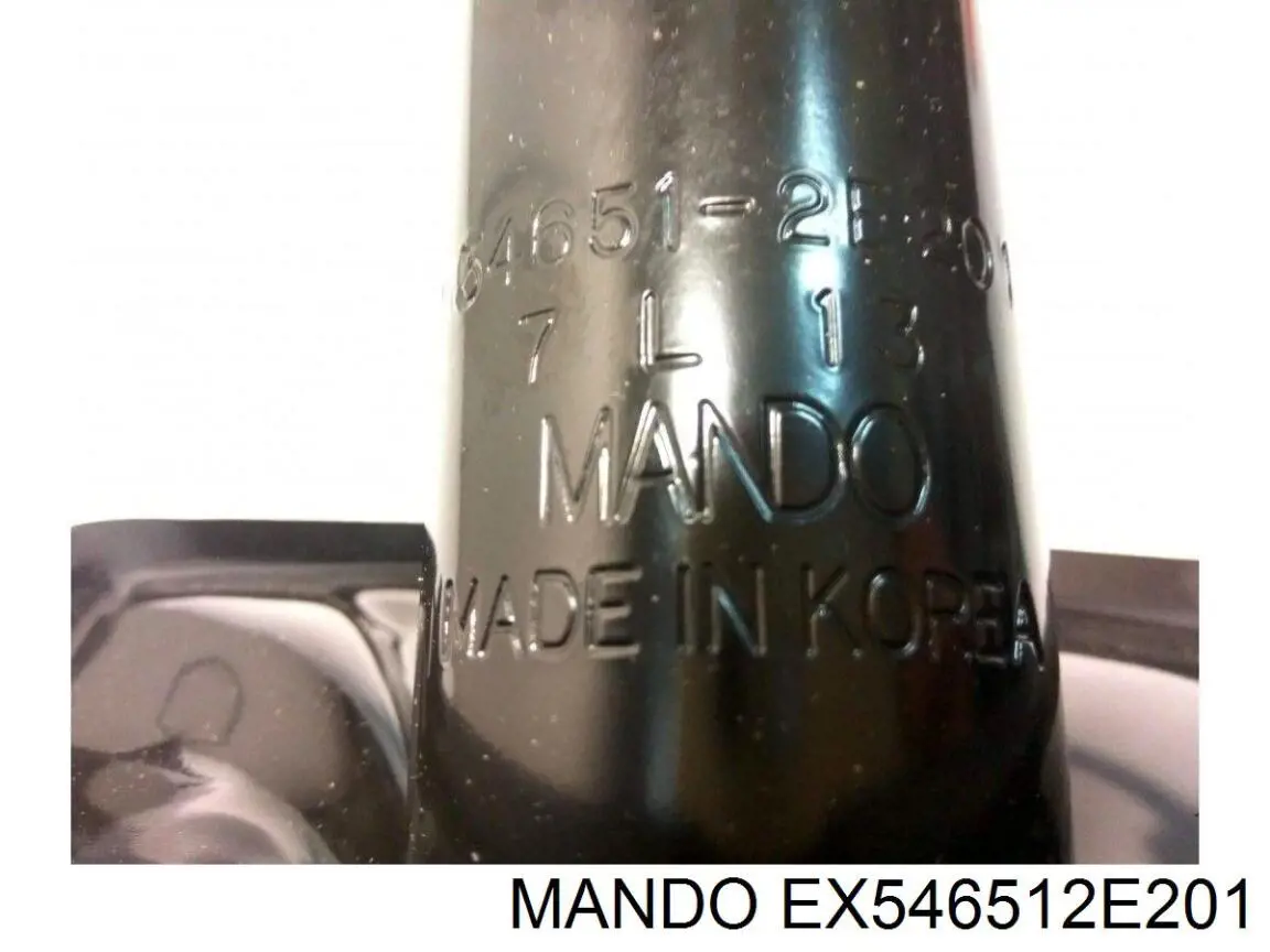 Amortiguador delantero izquierdo EX546512E201 Mando