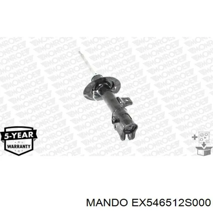 Amortiguador delantero izquierdo EX546512S000 Mando