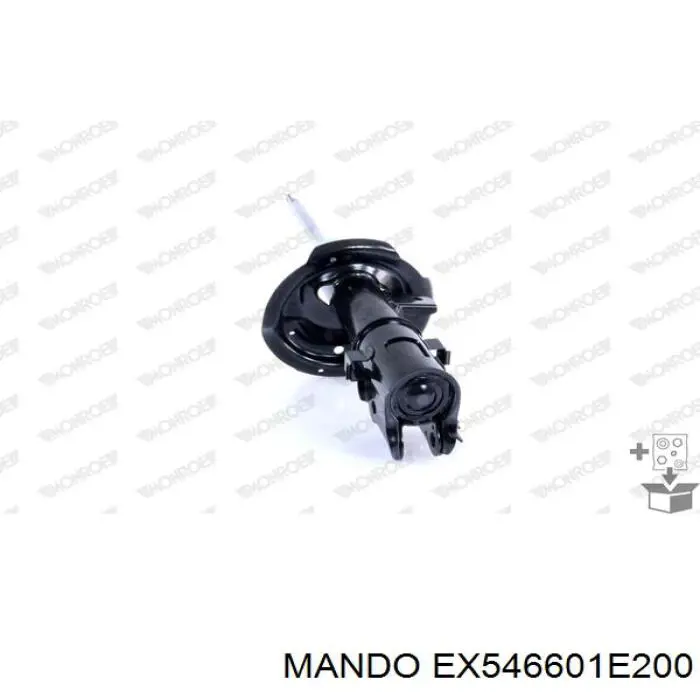 Amortiguador delantero derecho EX546601E200 Mando