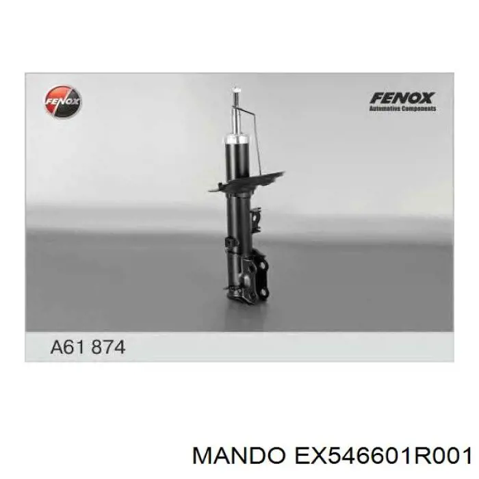 Amortiguador delantero derecho Mando EX546601R001 precio, desde 48,01 EUR
