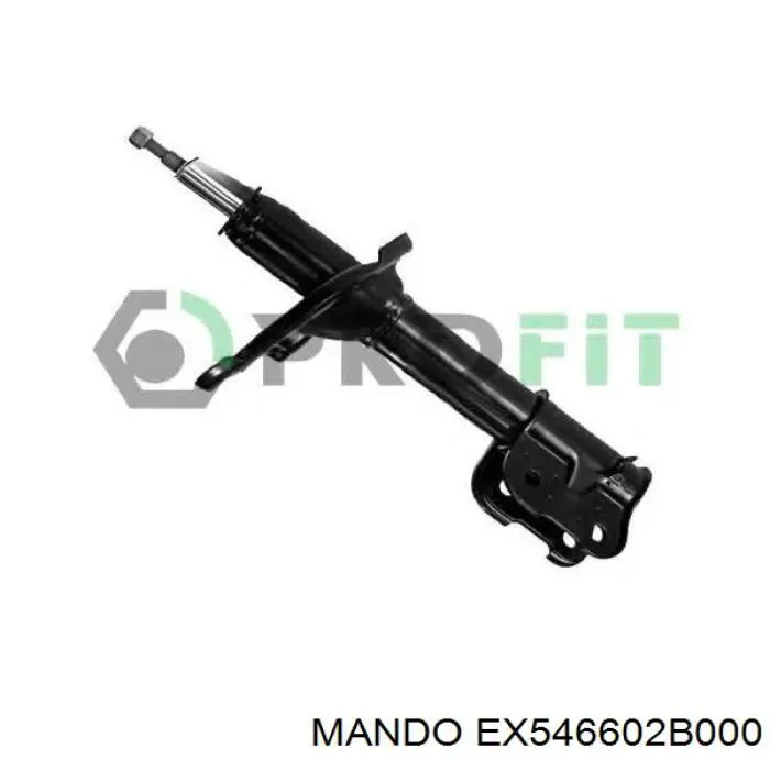 Amortiguador delantero derecho EX546602B000 Mando