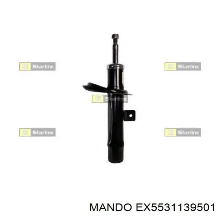 Amortiguador trasero Mando EX5531138500 precio, desde 110,15 EUR