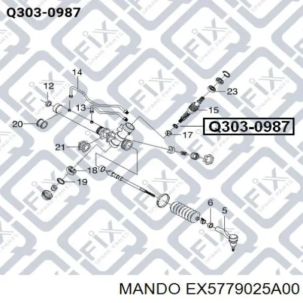 Comprar Kit de reparación, mecanismo dirección Hyundai Accent II LC