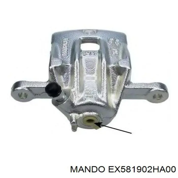 Pinza de freno, Eje delantero derecha Mando EX581902HA00