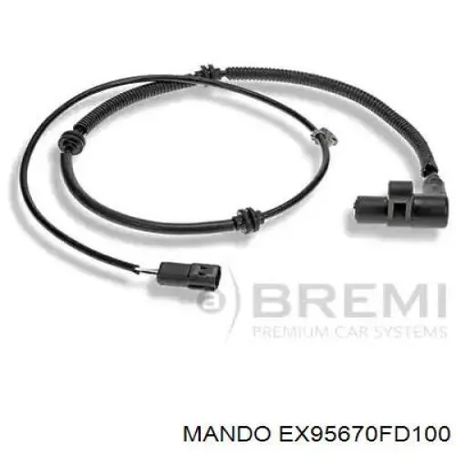 EX95670FD100 Mando sensor abs delantero derecho