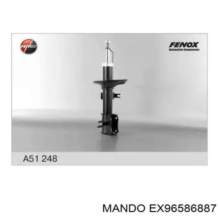 Amortiguador delantero izquierdo Mando EX96586887 precio, desde 58,56 EUR