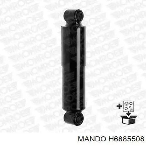 Amortiguador delantero izquierdo 29300210A PE Automotive