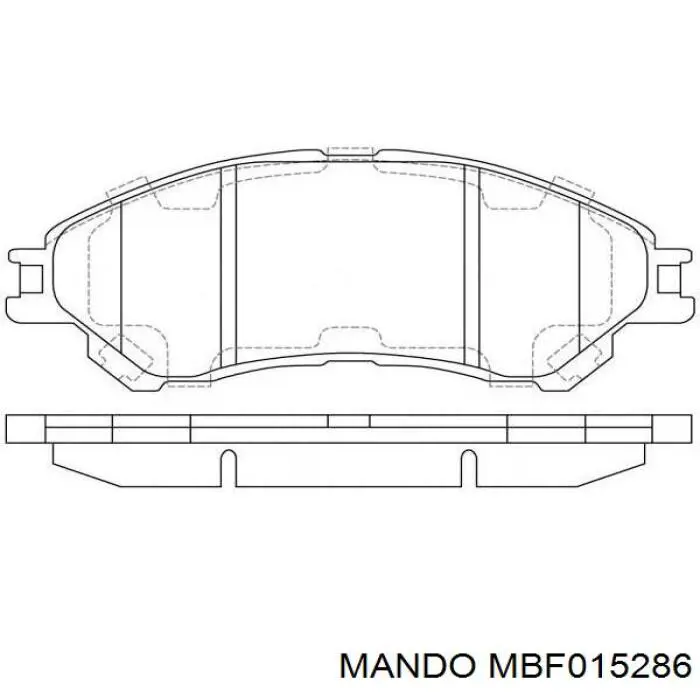5586061M00 Suzuki Pastillas delanteras