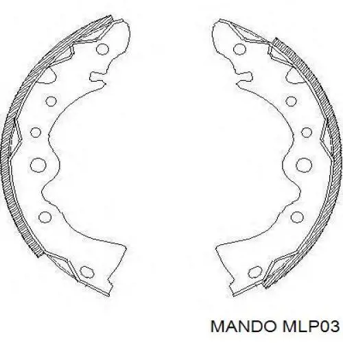Comprar MLP03 Mando Zapatas de freno