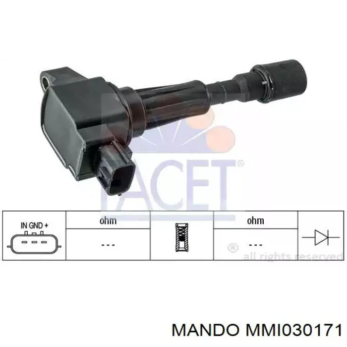 Bobina de encendido Japko 78303