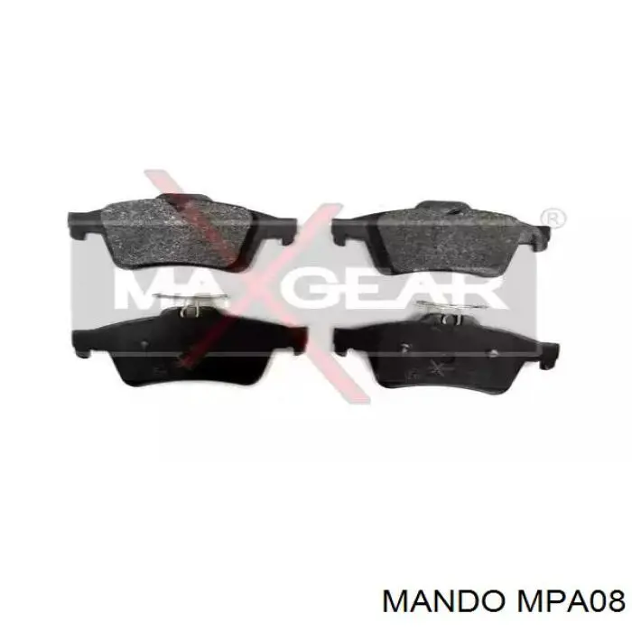 Comprar MPA08 Mando Pastillas de freno traseras