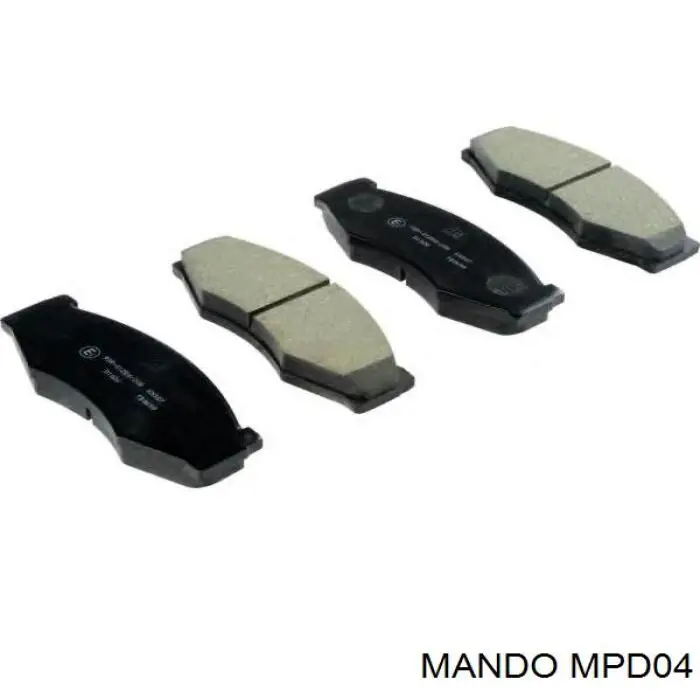 MPD04 Mando Pastillas delanteras