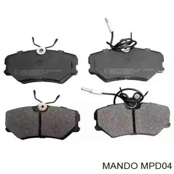 Pastillas de freno MPD04 Mando
