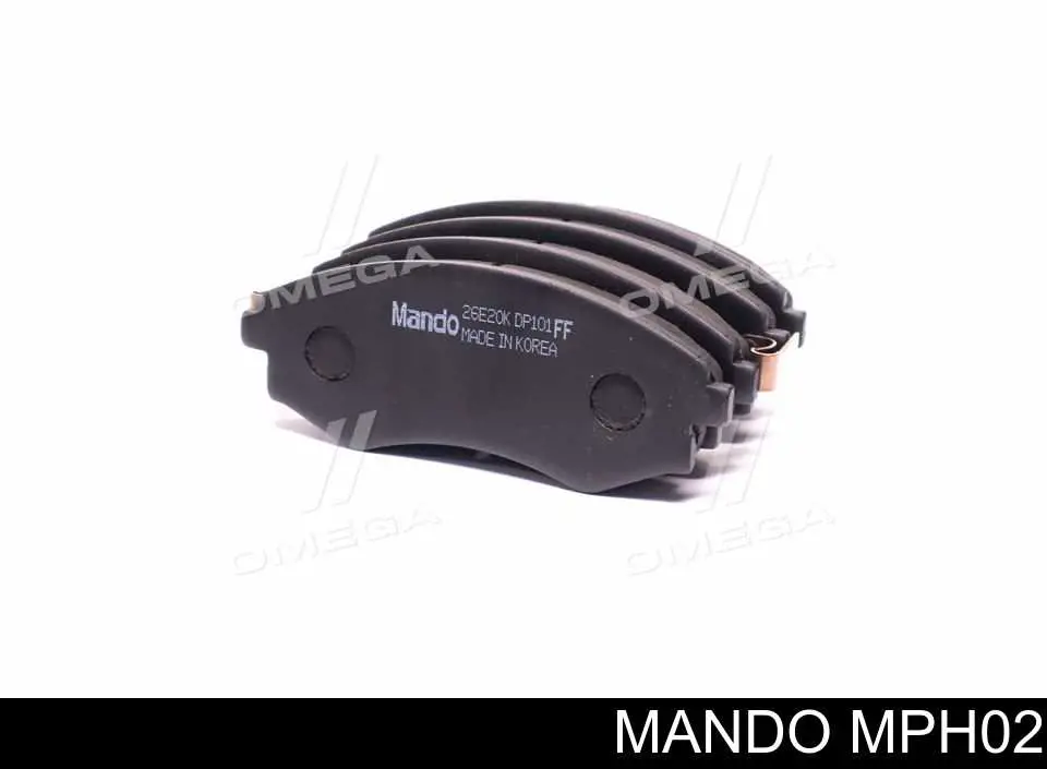 MPH02 Mando Pastillas delanteras