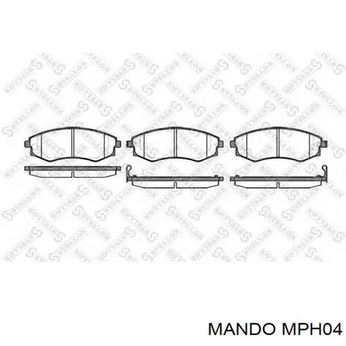 MPH04 Mando Pastillas delanteras