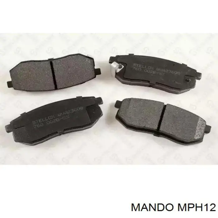 MPH-12 Mando pastillas de freno traseras