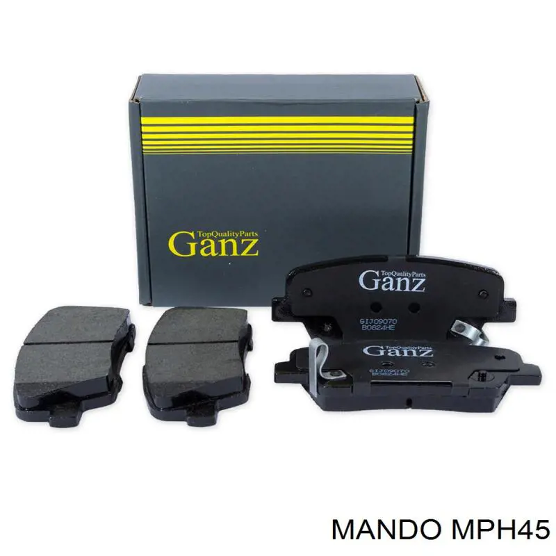 MPH45 Mando Pastillas freno traseras