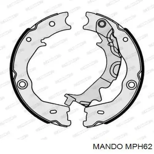 MPH62 Mando Pastillas delanteras