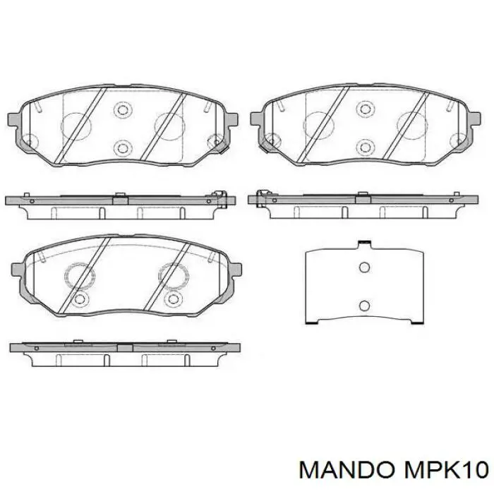 Pastillas de freno delanteras Jeep Grand Cherokee 1 Z