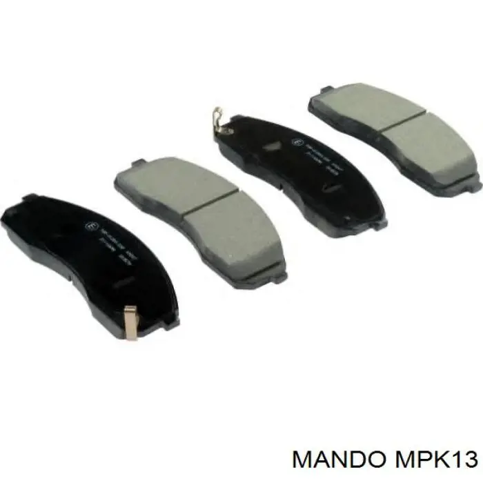 Pastillas de freno MPK13 Mando
